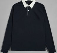 Guys Contrast Collar Polo Shirt