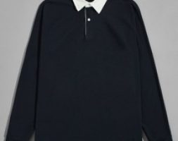 Guys Contrast Collar Polo Shirt