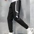 Guys Contrast Panel Drawstring Sweatpants