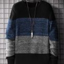 Guys Cut And Sew Sweater