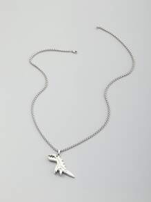 Guys Dinosaur Charm Necklace