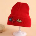 Guys Dinosaur Embroidered Beanie