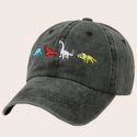 Guys Dinosaur Embroidery Baseball Cap