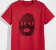 Guys Dollar Print Tee