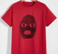 Guys Dollar Print Tee