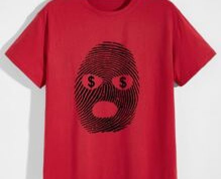 Guys Dollar Print Tee