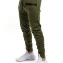 Guys Drawstring Waist Zip Detail Sweatpants