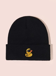 Guys Duck Embroidery Beanie