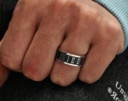 Guys Engraved Ring