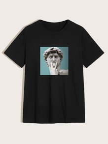 Guys Figure Graphic Tee