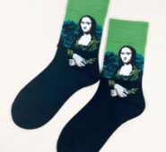 Guys Figure Pattern Socks