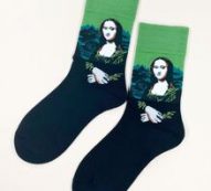 Guys Figure Pattern Socks