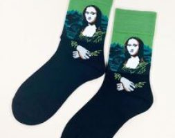 Guys Figure Pattern Socks