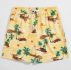 Guys Flamingo And Palm Tree Print Shorts