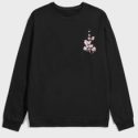 Guys Floral Embroidery Sweatshirt