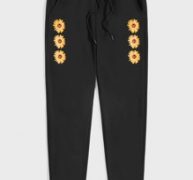 Guys Floral Graphic Drawstring Sweatpants