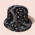 Guys Floral Pattern Bucket Hat