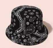 Guys Floral Pattern Bucket Hat