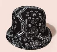 Guys Floral Pattern Bucket Hat