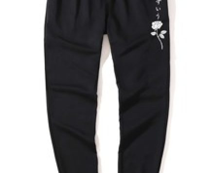 Guys Floral Print Sweatpants