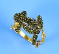Guys Frog Decor Ring