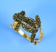 Guys Frog Decor Ring