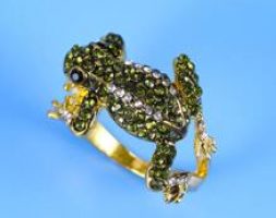 Guys Frog Decor Ring