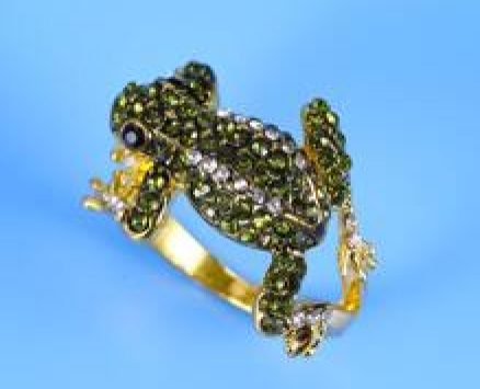 Guys Frog Decor Ring
