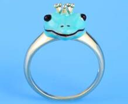Guys Frog Decor Ring