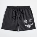 Guys Graphic Drawstring Shorts