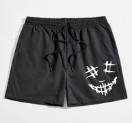 Guys Graphic Drawstring Shorts