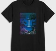 Guys Graphic Drop Shoulder Tee