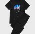 Guys Hand And Slogan Graphic Tee & Drawstring Waist Sweatpants