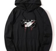 Guys Kangaroo Pocket Comic Graphic Drawstring Hoodie