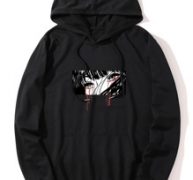 Guys Kangaroo Pocket Comic Graphic Drawstring Hoodie