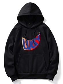 Guys Kangaroo Pocket Drawstring Hoodie