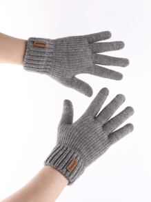 Guys Knit Gloves