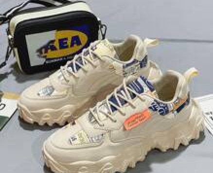 Guys Lace-up Front Low Top Chunky Sneakers