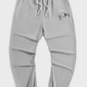 Guys Letter Alien Graphic Drawstring Sweatpants