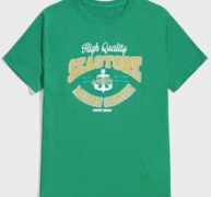 Guys Letter Anchor Graphic Tee