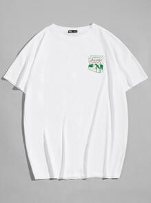 Guys Letter Cactus Graphic Tee