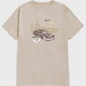 Guys Letter Car Graphic Tee