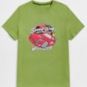 Guys Letter Car Graphic Tee