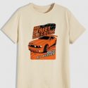 Guys Letter Car Graphic Tee