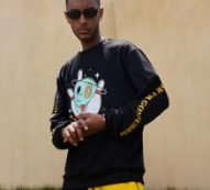 Guys Letter Cartoon Graphic Sweatshirt