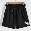 Guys Letter Colorblock Shorts