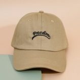 Guys Letter Embroidered Baseball Cap
