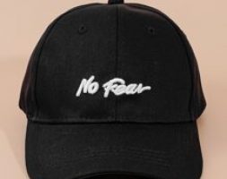 Guys Letter Embroidered Baseball Cap