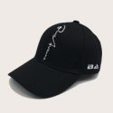 Guys Letter Embroidery Baseball Cap