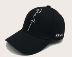 Guys Letter Embroidery Baseball Cap